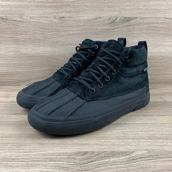 Vans Sk8-Hi Scotchgard Black Suede - Picture 1 of 8